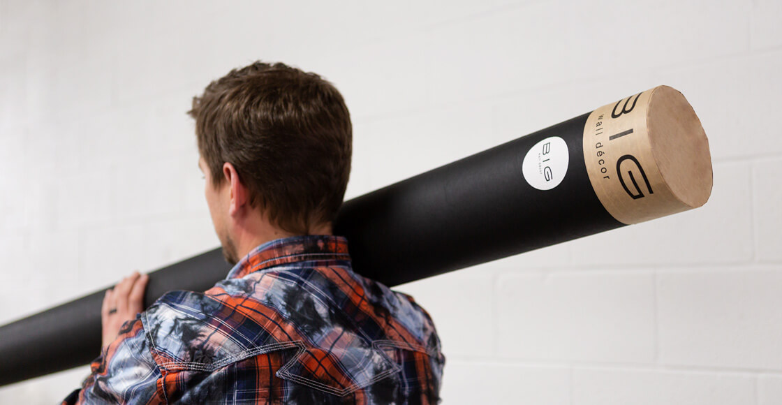 Large Wall Art Packaging