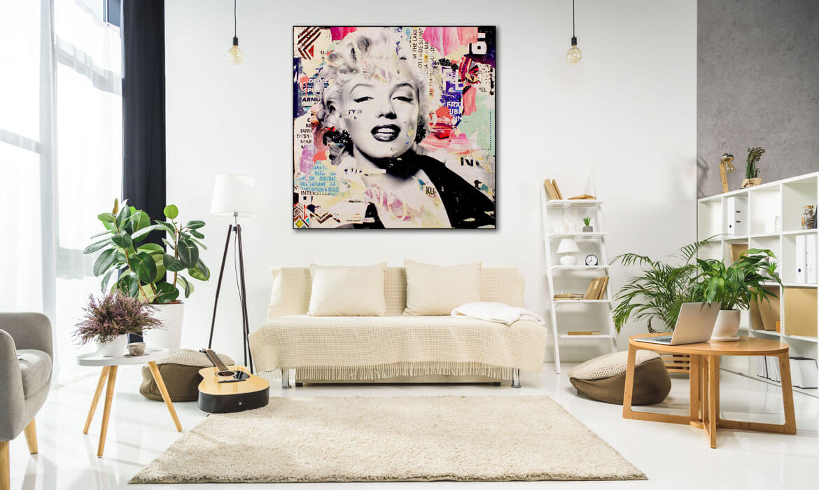 Marilyn Monroe Oversized Wall Decor
