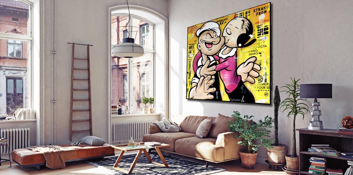 Popeye Pop Wall Art