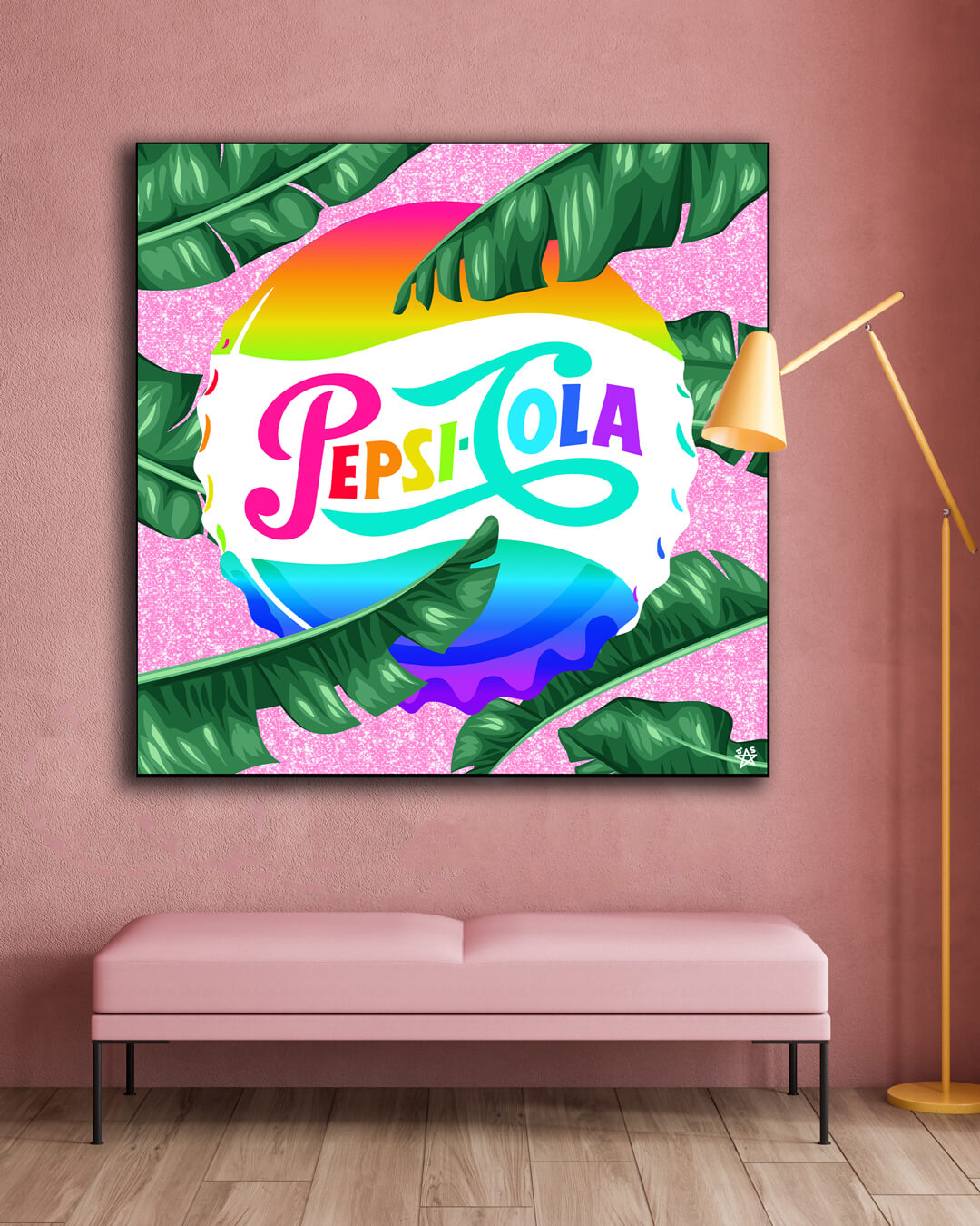 Large Pepsi Wall Art