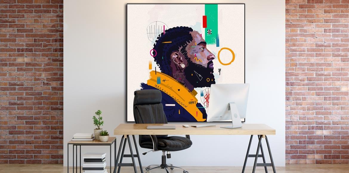 Pop Wall Art Nipsey Hussle