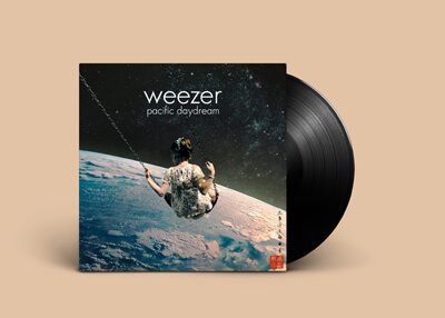Surreal Weezer Album Cover Artwork Fran Rodriguez Space Swing