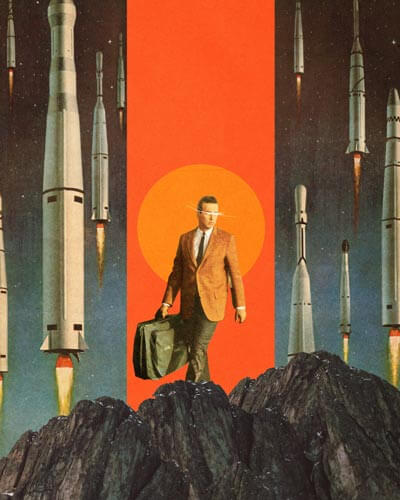 BIG Artist Drop: Frank Moth's Nostalgic Postcards from the Future - Image #2