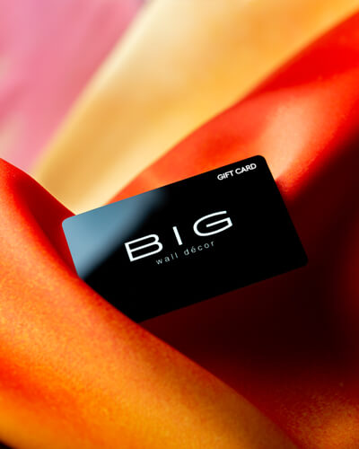 Giant Holiday Gift Card Black Friday for Wall Art