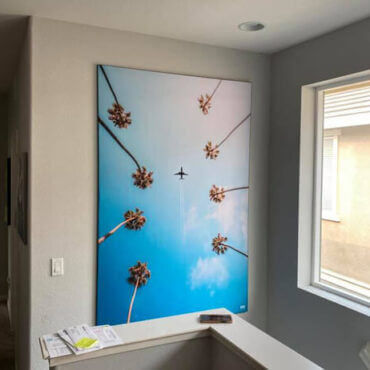 Big Palm Tree Wall Art For Home Decor