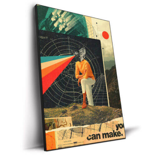 You Can Make It Right Wall Art by Frank Moth