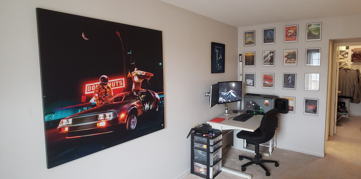 Office Wall Art Guide Featuring Neon Artwork