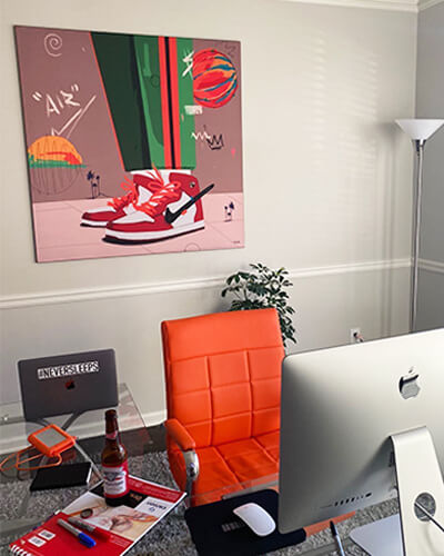 Office Wall Art Guide Featuring Urban Pop Art Artwork