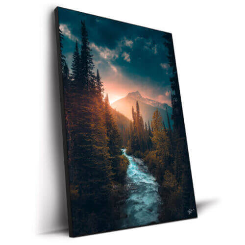 Where the River Flows Wall Art by Zach Doehler