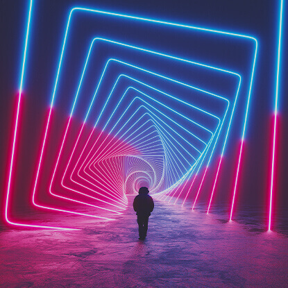 Neon Wall Art in Huge Sizes