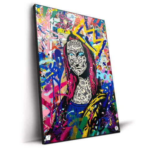 Queen Mona Wall Art by RS Artist