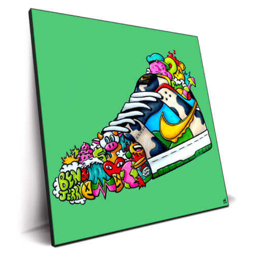 Ben and Jerry's Wall Art by Wegs.Art