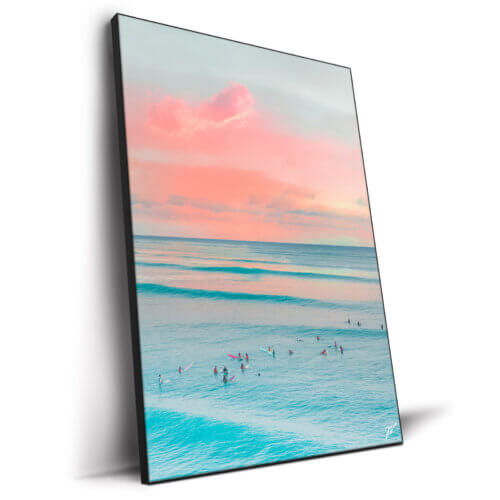 Pastel Surf Party Wall Art by Jess Loiterton