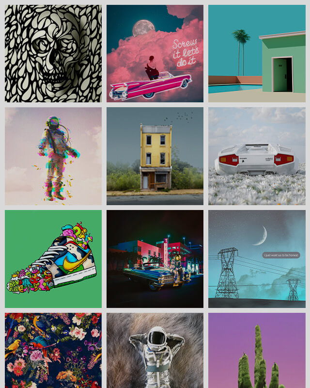 artwork social print media Instagram technology decor wall artists