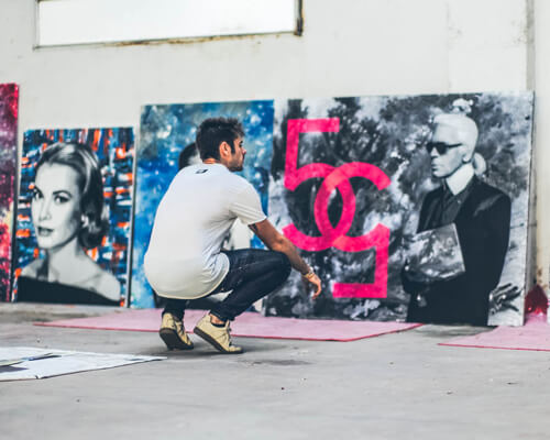 Pop Art Unique Artwork Decor Lukas Avalon