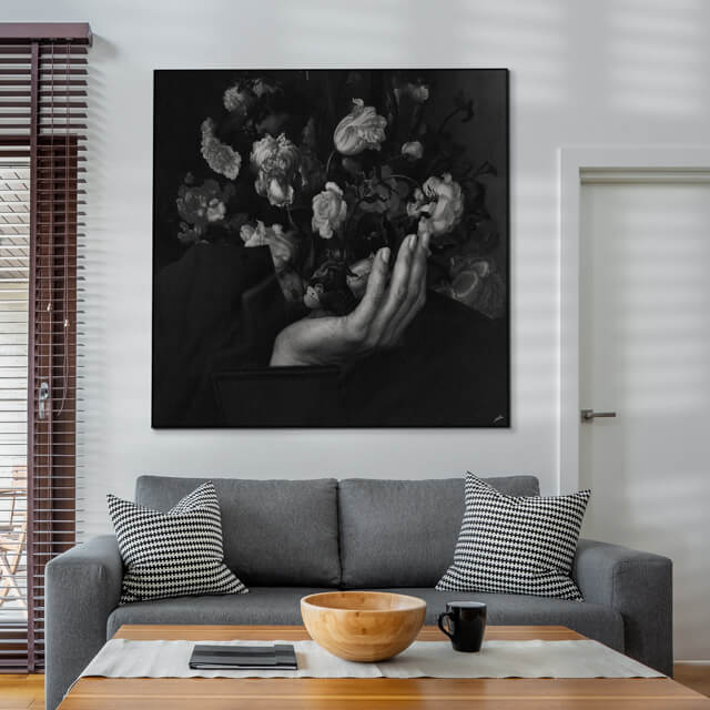 Surreal Floral Wall Art for Home Decor