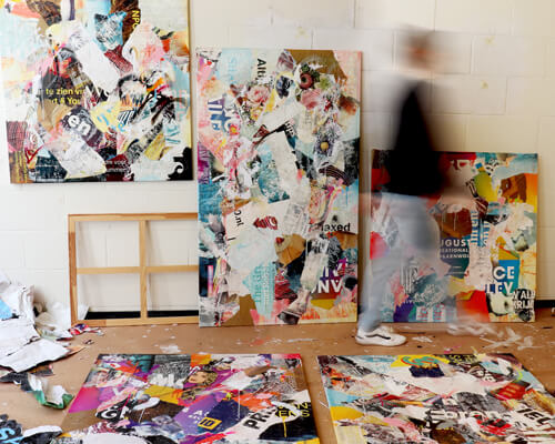 Pop Art Wall Art Unique Artwork