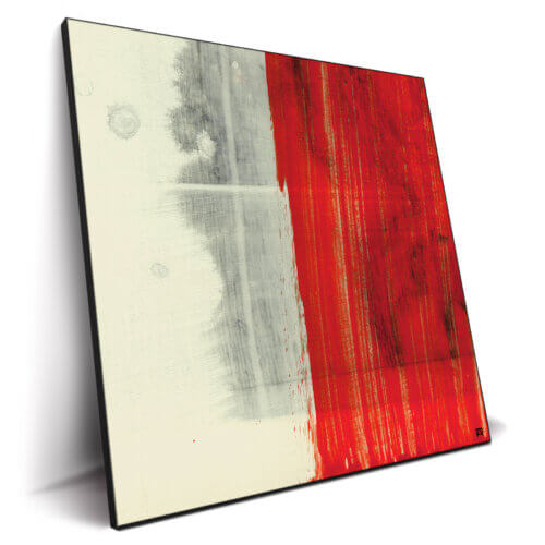 Red Split Wall Art by Jared Hankins