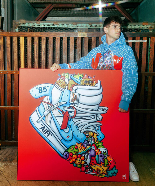 Hip Hop Wall Art air Jordan Sneaker Print