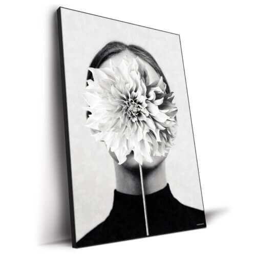 White Flower Wall Art by Underdott