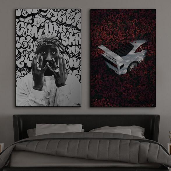 Cool Hip Hop Wall Art Pieces for Home Decor