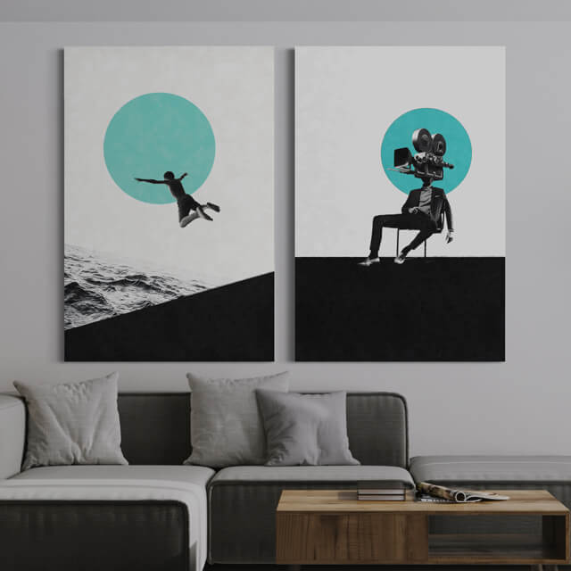 New Artist Underdott Merges Minimalism and Surrealism