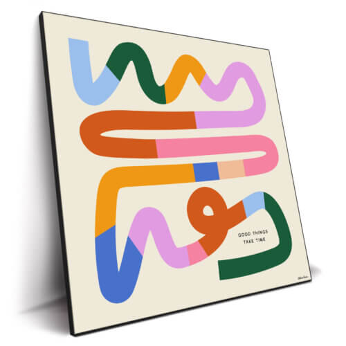 Good Things Take Time Wall Art by Olivia Herrick