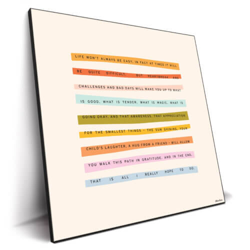 Life Wall Art by Olivia Herrick