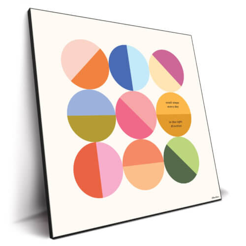 Small Steps Wall Art by Olivia Herrick