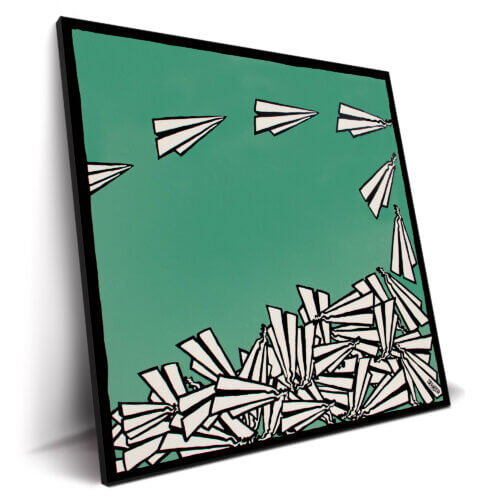 It Isn't Fun Anymore Part 3 Wall Art by Art of Spanjer