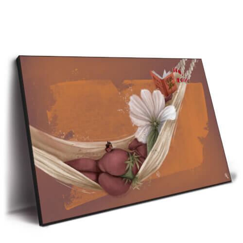 Paper Hammocks Wall Art by Kirsten Blaize