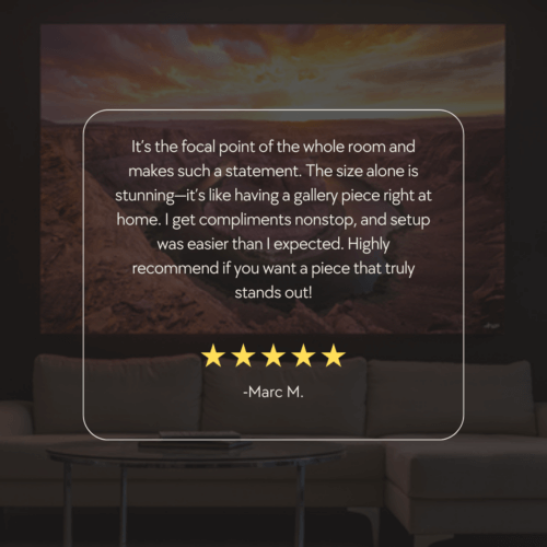 Lightbox Glowing Reviews