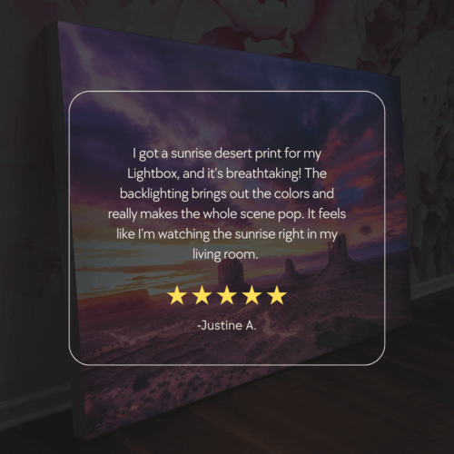 Lightbox Glowing Reviews