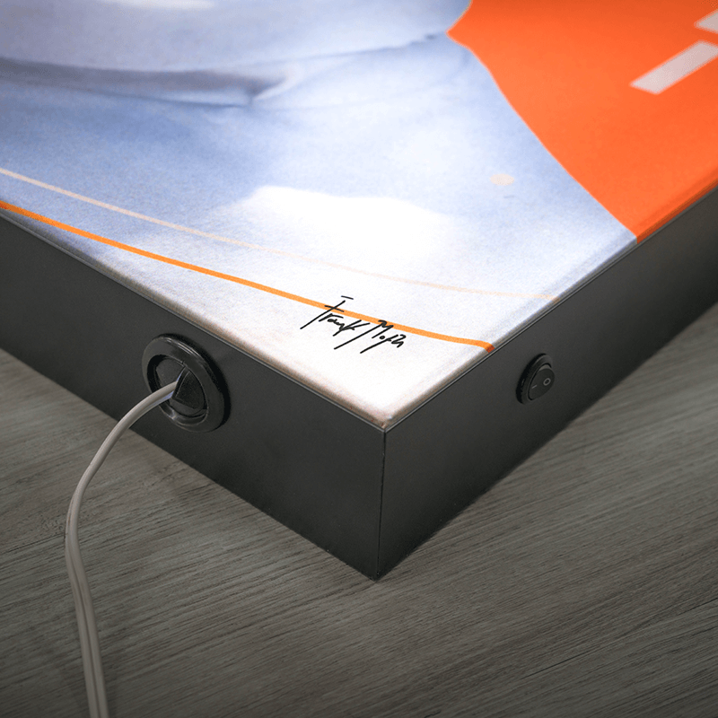 Flexible Cord Exit for Seamless Display