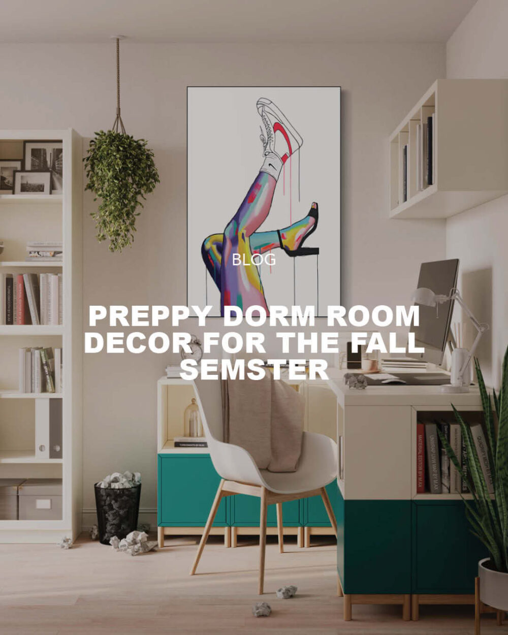 Preppy Dorm Room Decor Ideas For The Fall Semester - Image #1