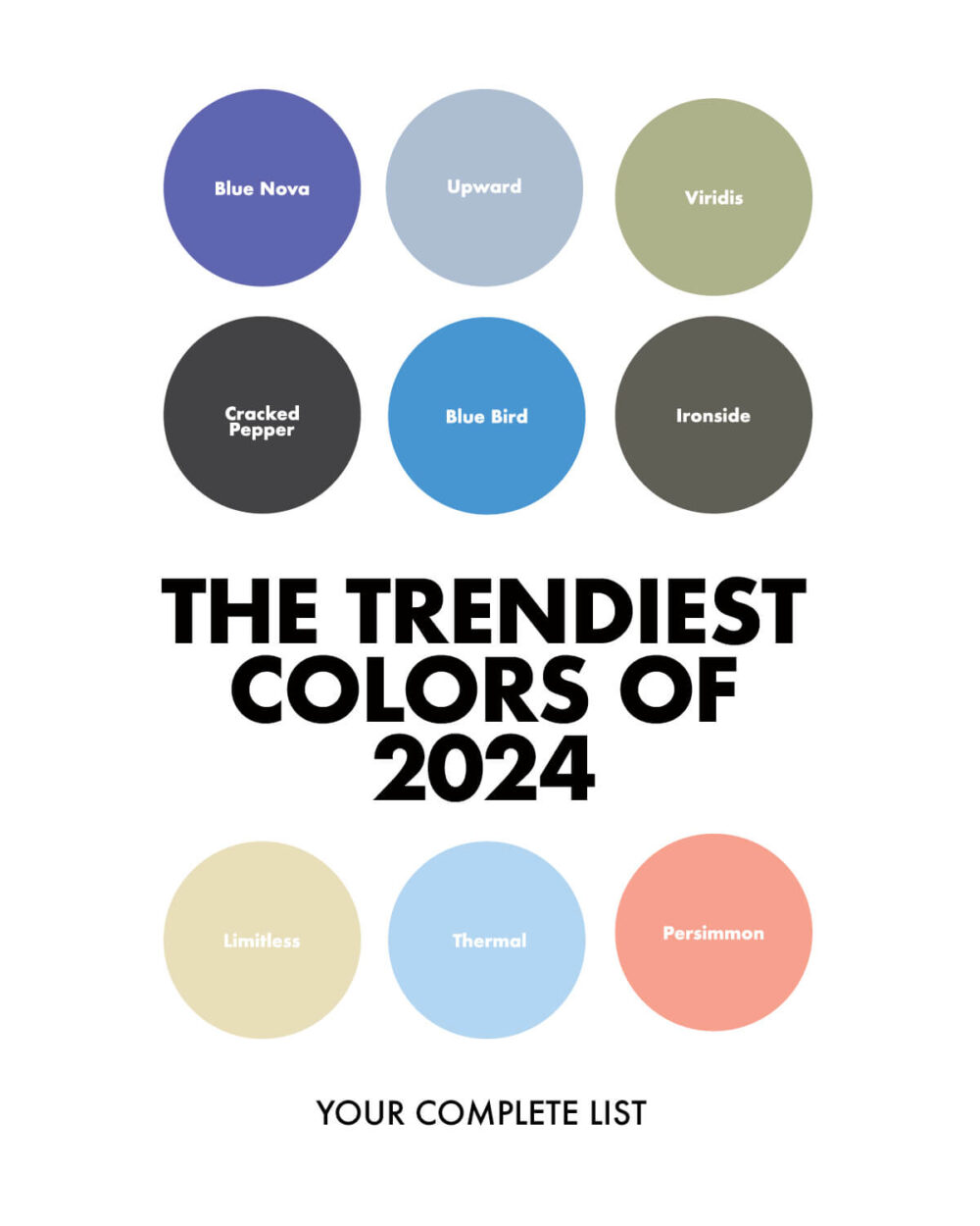 The Trendiest Colors of 2024: Your Complete List - Image #1