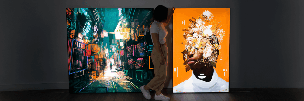 ARTFAB + LIGHTBOX FRAME