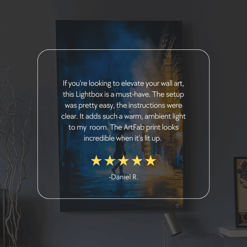 Lightbox Glowing Reviews