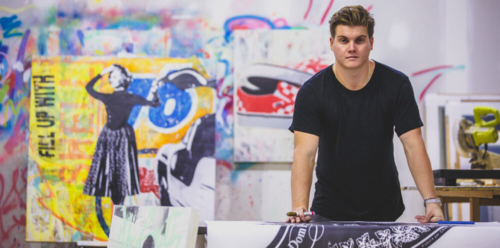 Oversized Iconic Celebrity Pop Urban Graffiti Wall Art by Seek One