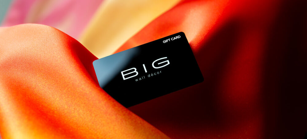 Huge Holiday Gift Card Black Friday for Large Wall Art