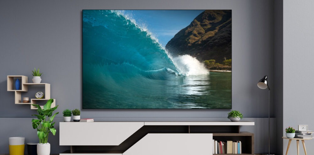 Big Hawaii Wave Tropical Beach Wall Art