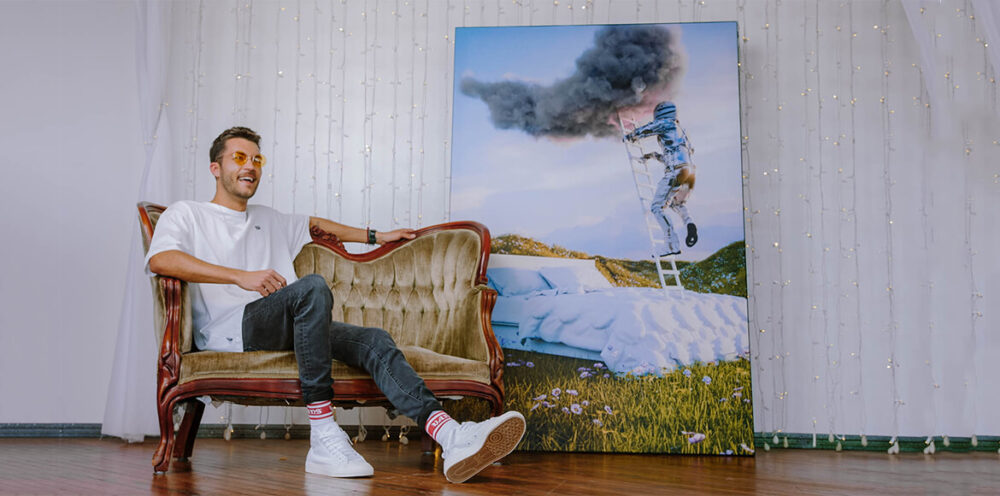 Decorating a Home with a Large Astronaut Wall Art Piece