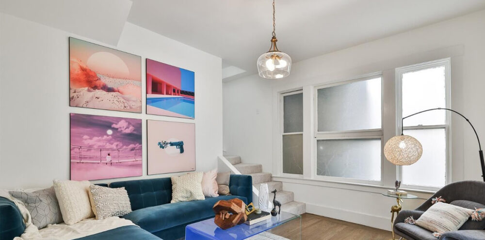 How Large Wall Art Enhances Your Living Room