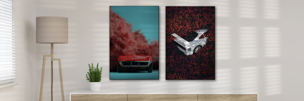 Konji Art Pieces CGI Surreal Artwork