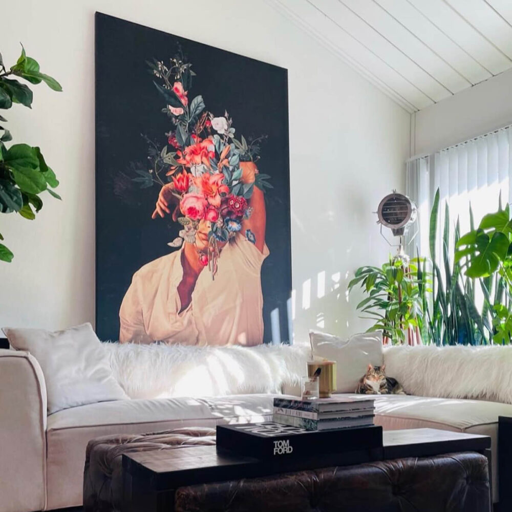 Best Large Flower Wall Art for Your Living Room<br />
