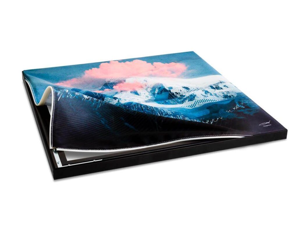 large wall art decor framed fabric print