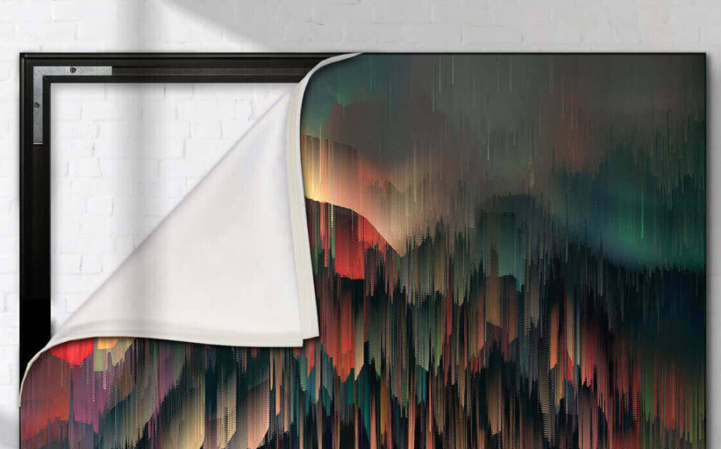 Interchangeable prints in huge sizes