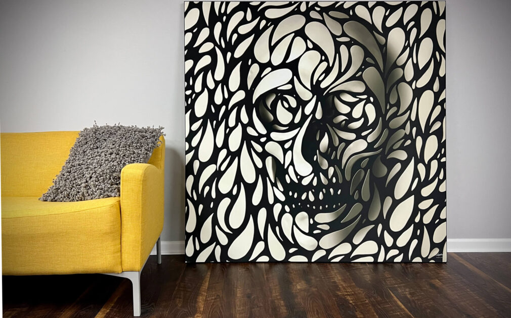 surreal decor living room prints art large