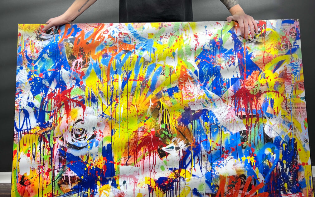 huge city urban wall art bedroom SeekOne