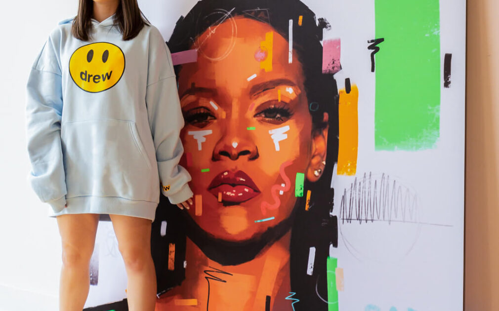 artwork art walls decor riri robyn Rihanna huge massive NuWarhol